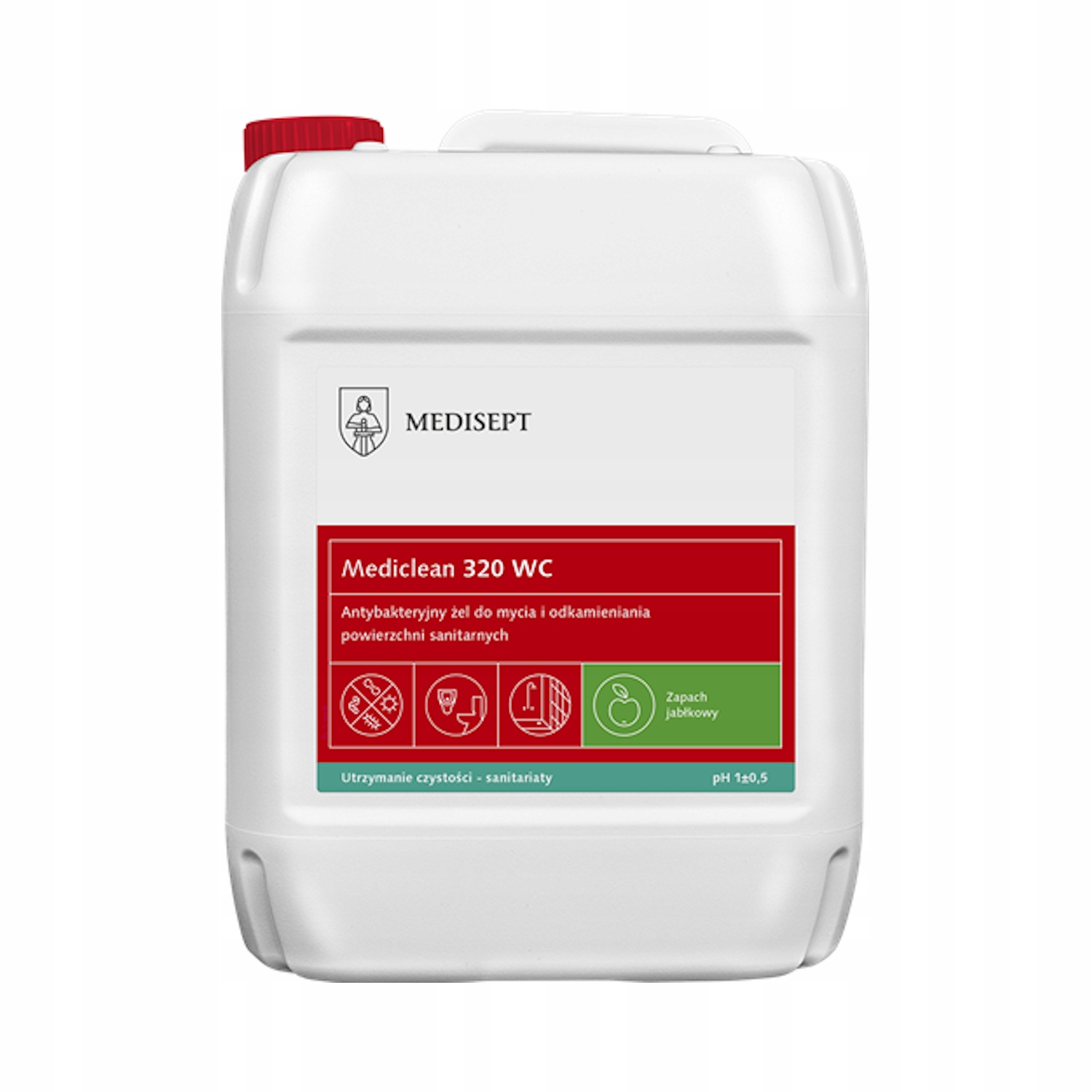 

Mediclean MC-320 5L Wc Antybakteryjny Żel do Wc