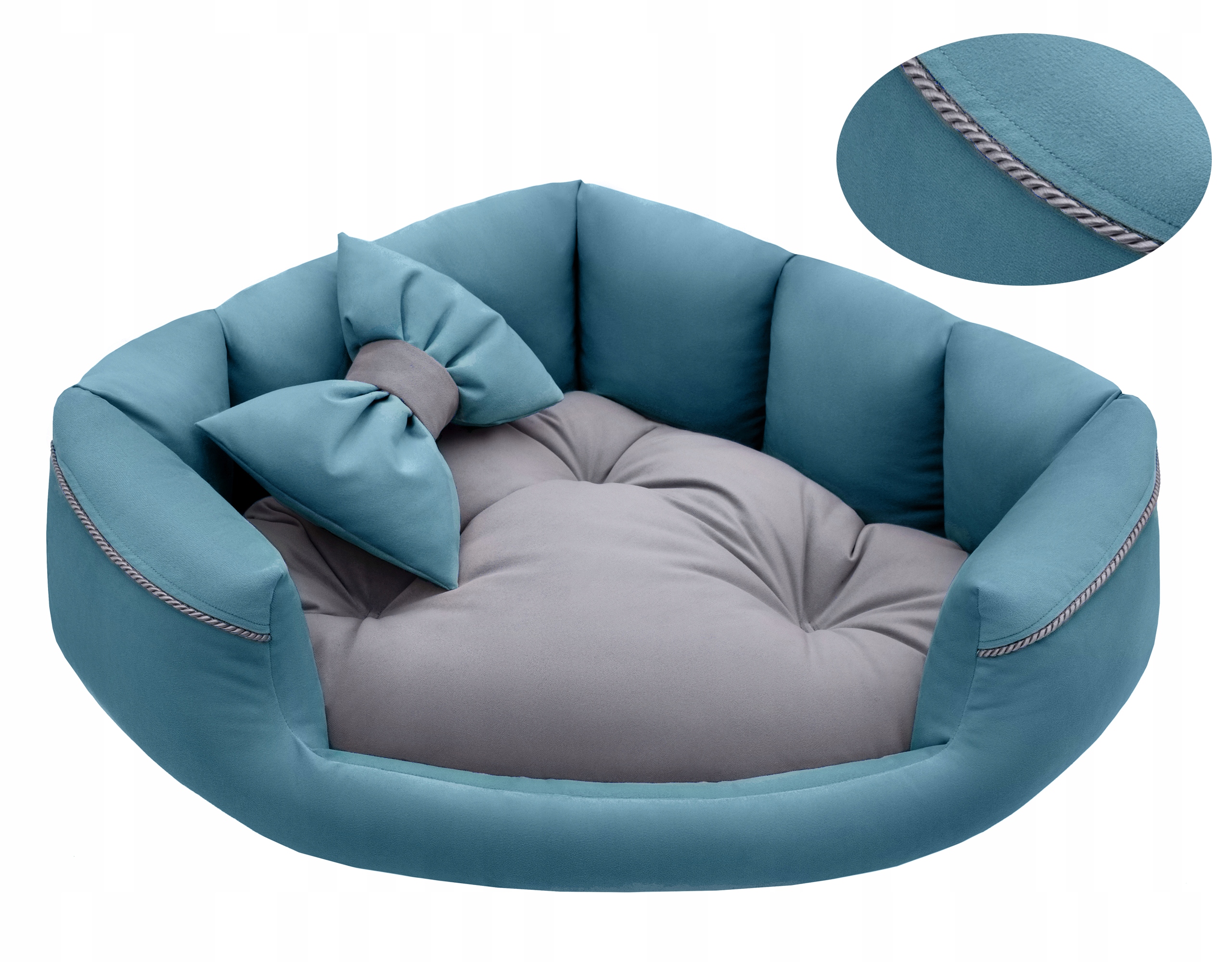 Levně Pelíšek Lehátko pro psa kočku 60x60 Velurové