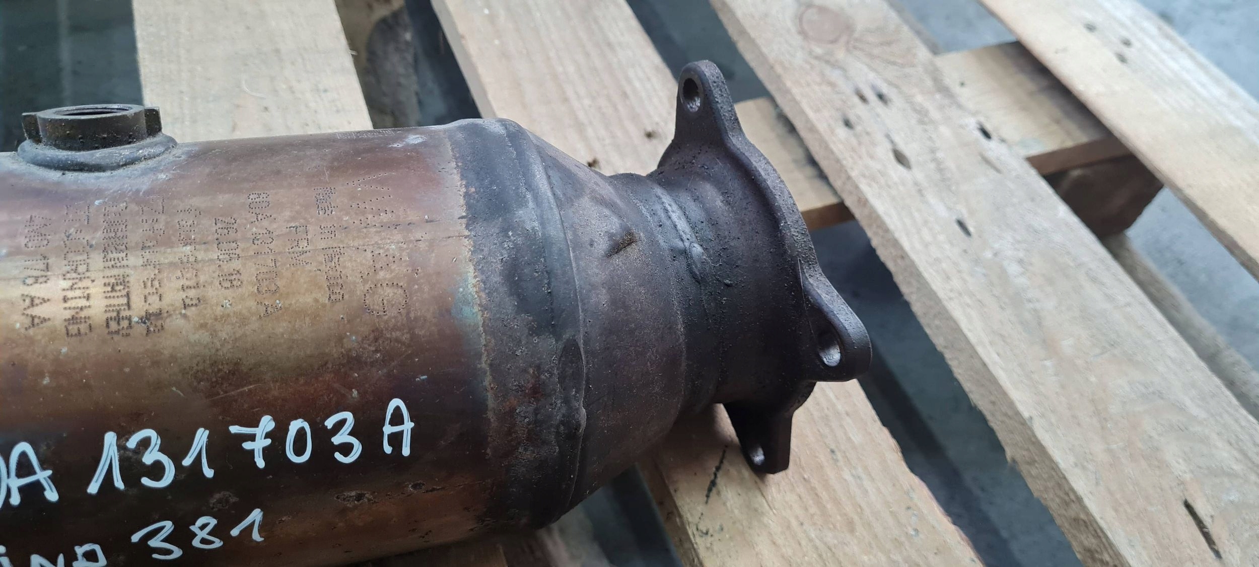 Q5 80A filter catalyst exhaust 2.0 TFSI FAP / DPF 80A131703A