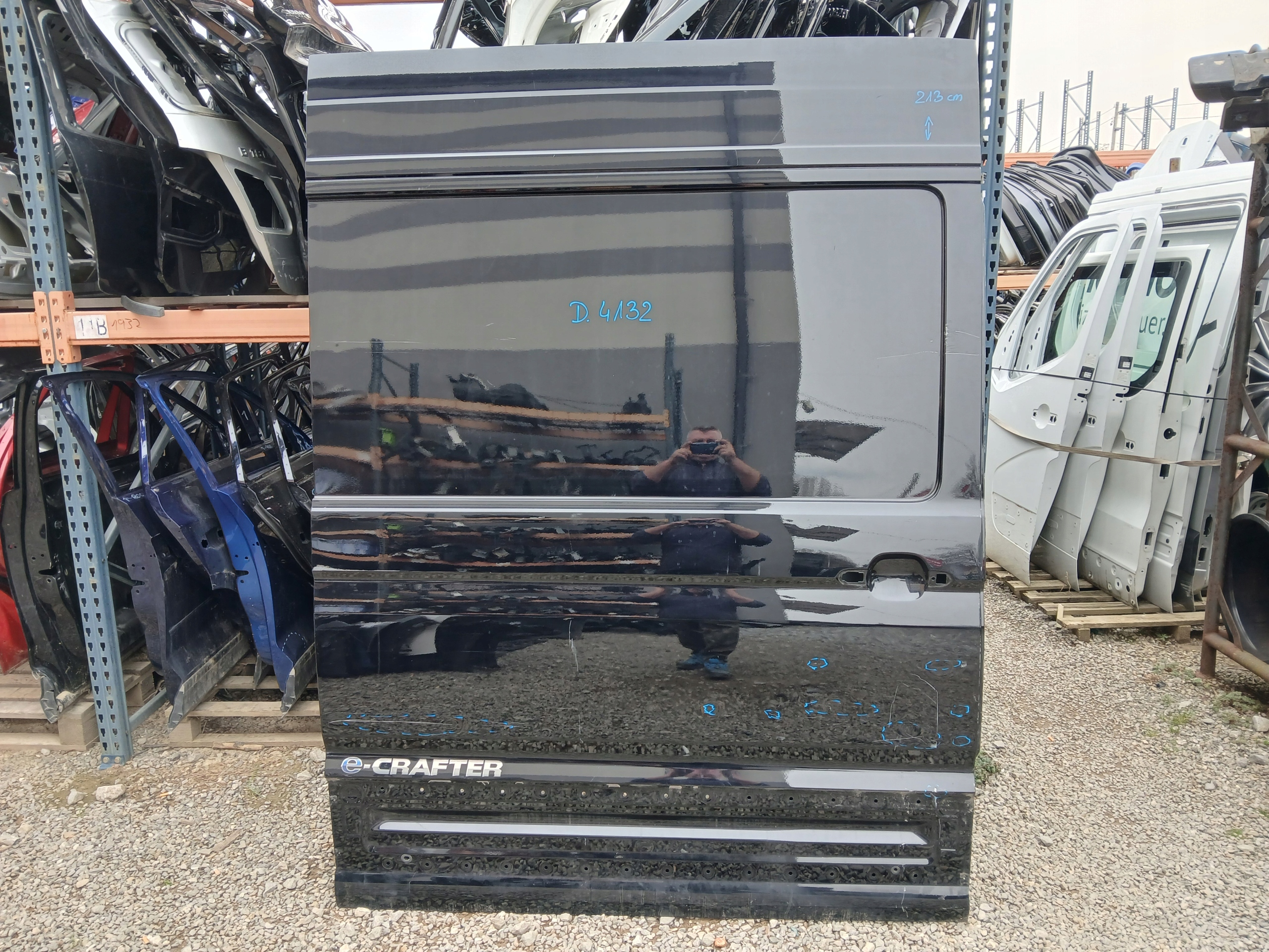 door rear part right VW CRAFTER 7C