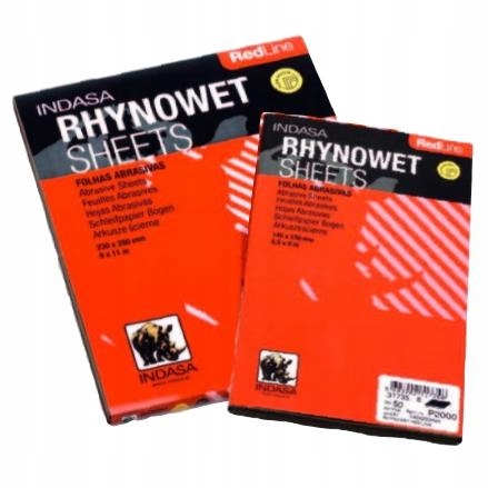 INDASA Papier wodny Red-Line Rhynowet 1500