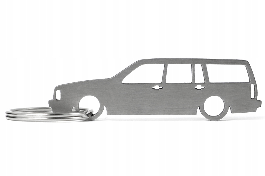 Brelok breloczek stal nierdzewna Volvo 740 kombi