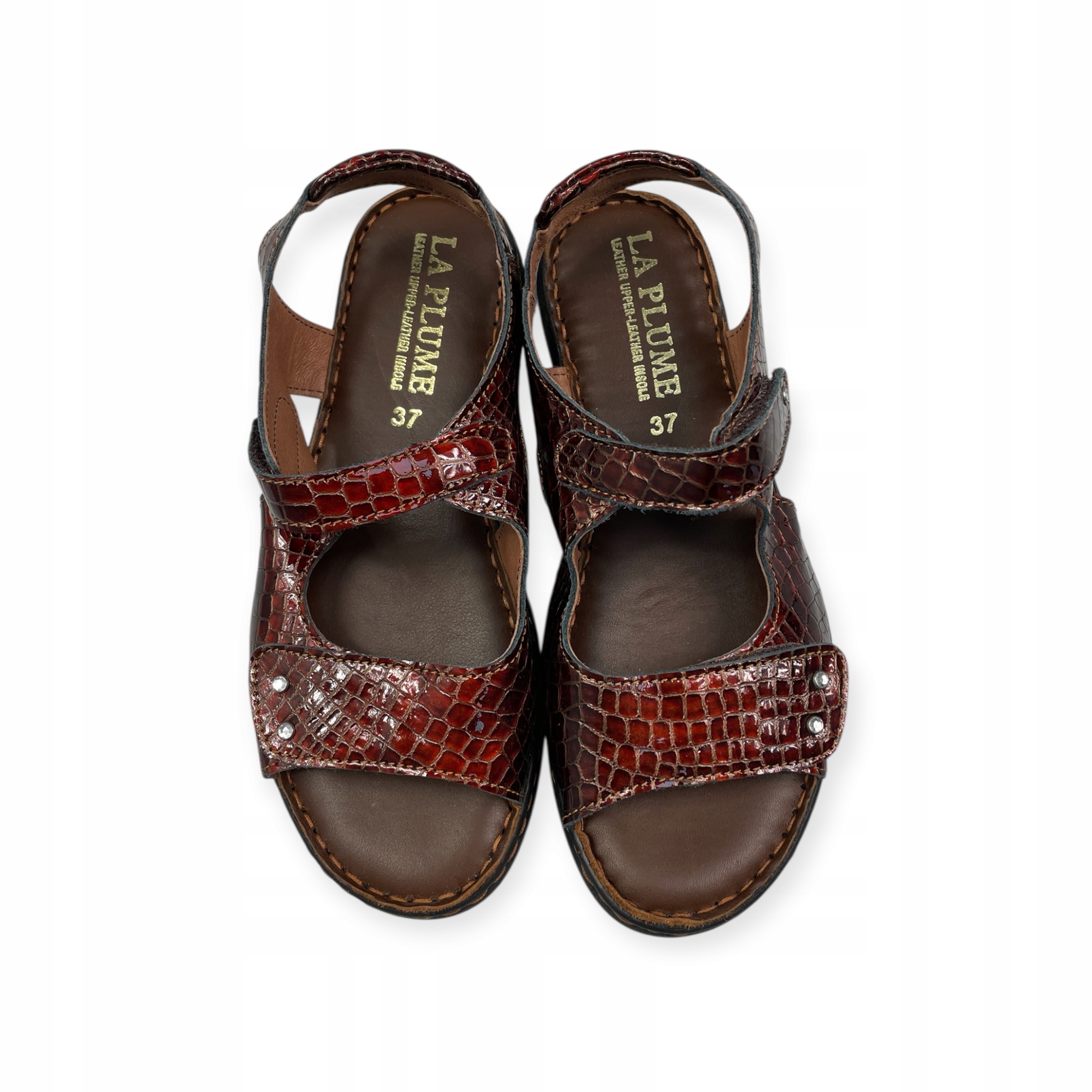 Dámské kožené sandály La Plume vel. – pohodlí a styl!