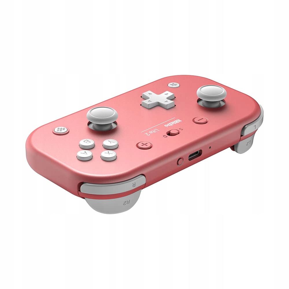 Pad bezprzewodowy do Nintendo Switch Android Apple RPi 8BitDo Lite 2 Pink Pochodzenie oryginał