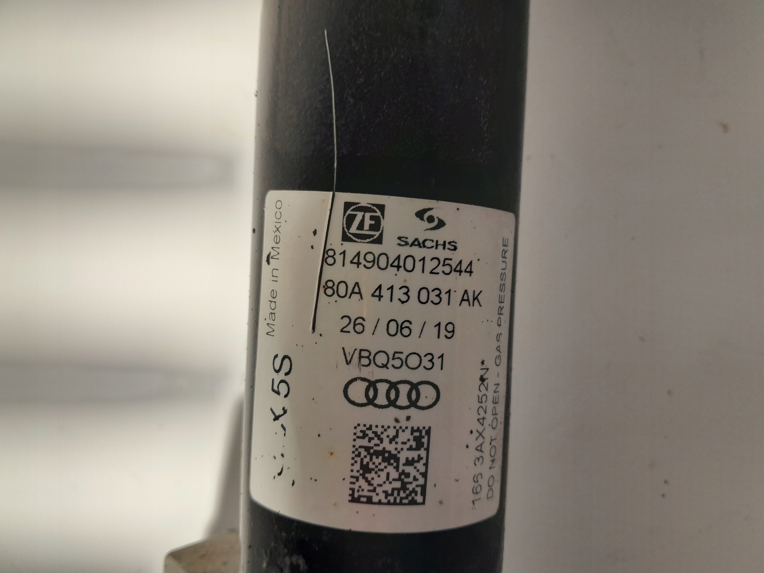 AUDI Q5 II 80A shock absorber KIEL left front 4M0413037N 80A413031AK