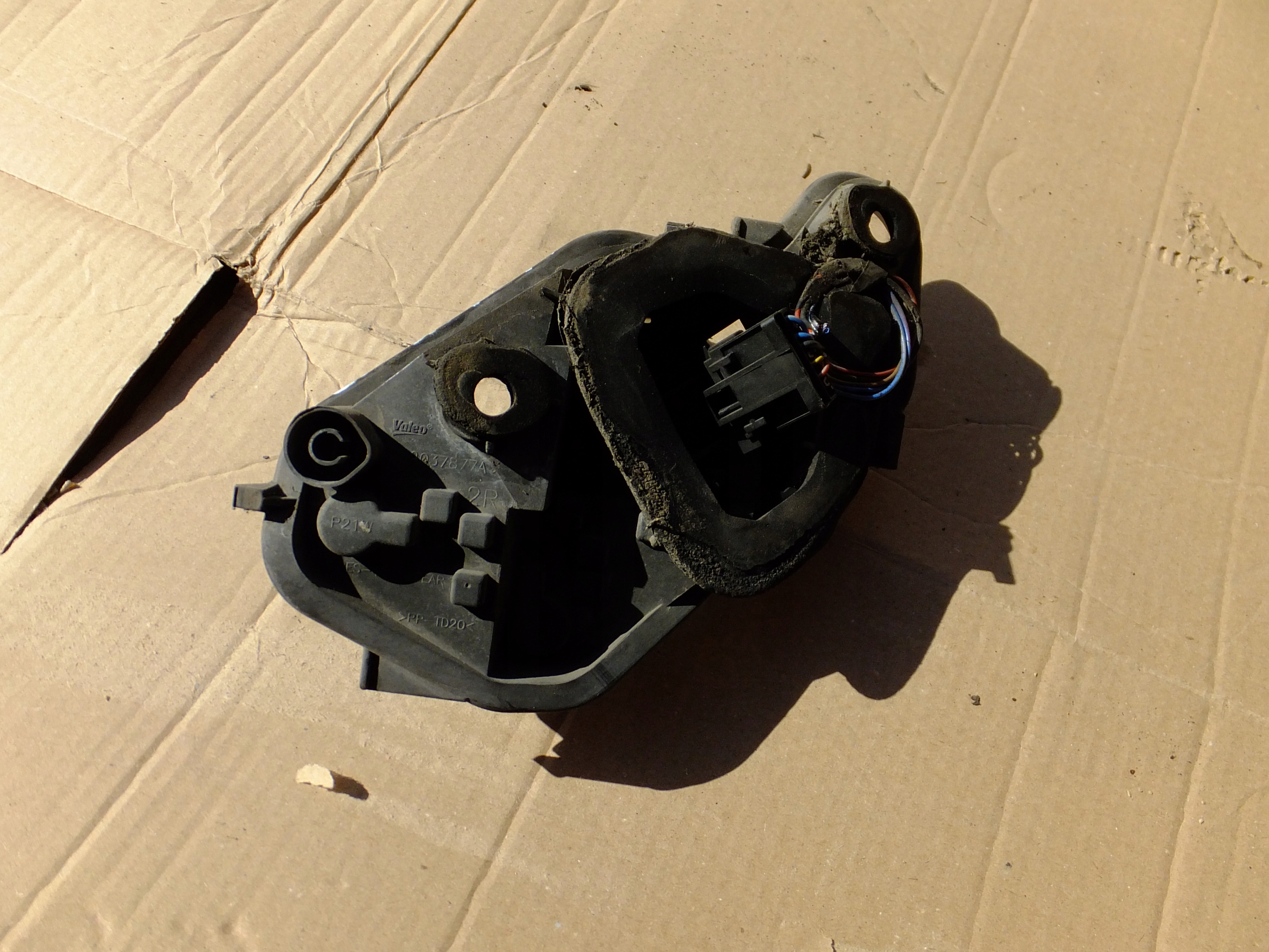 light housing right rear part opel corsa d 5D 2007r