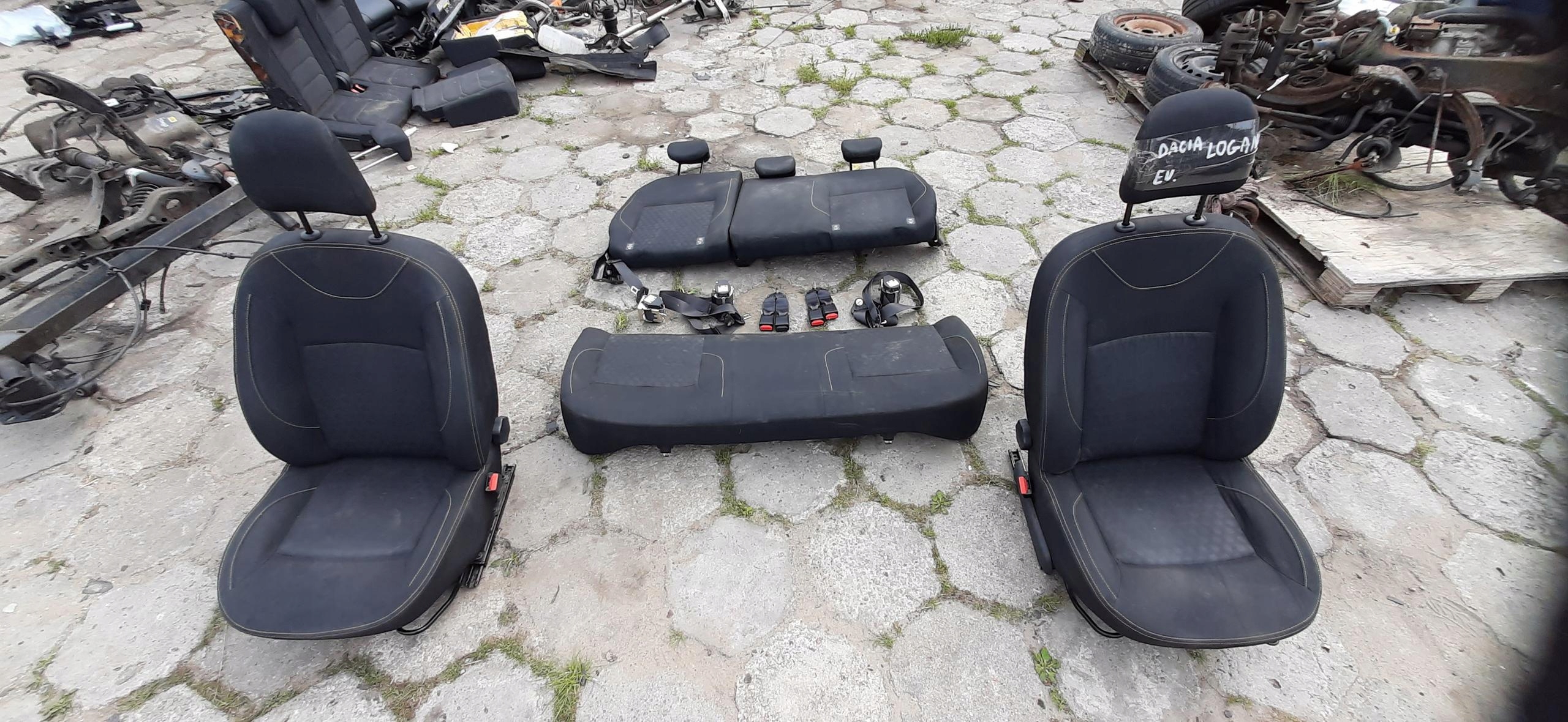 кресла диван ремни Dacia LOGAN II