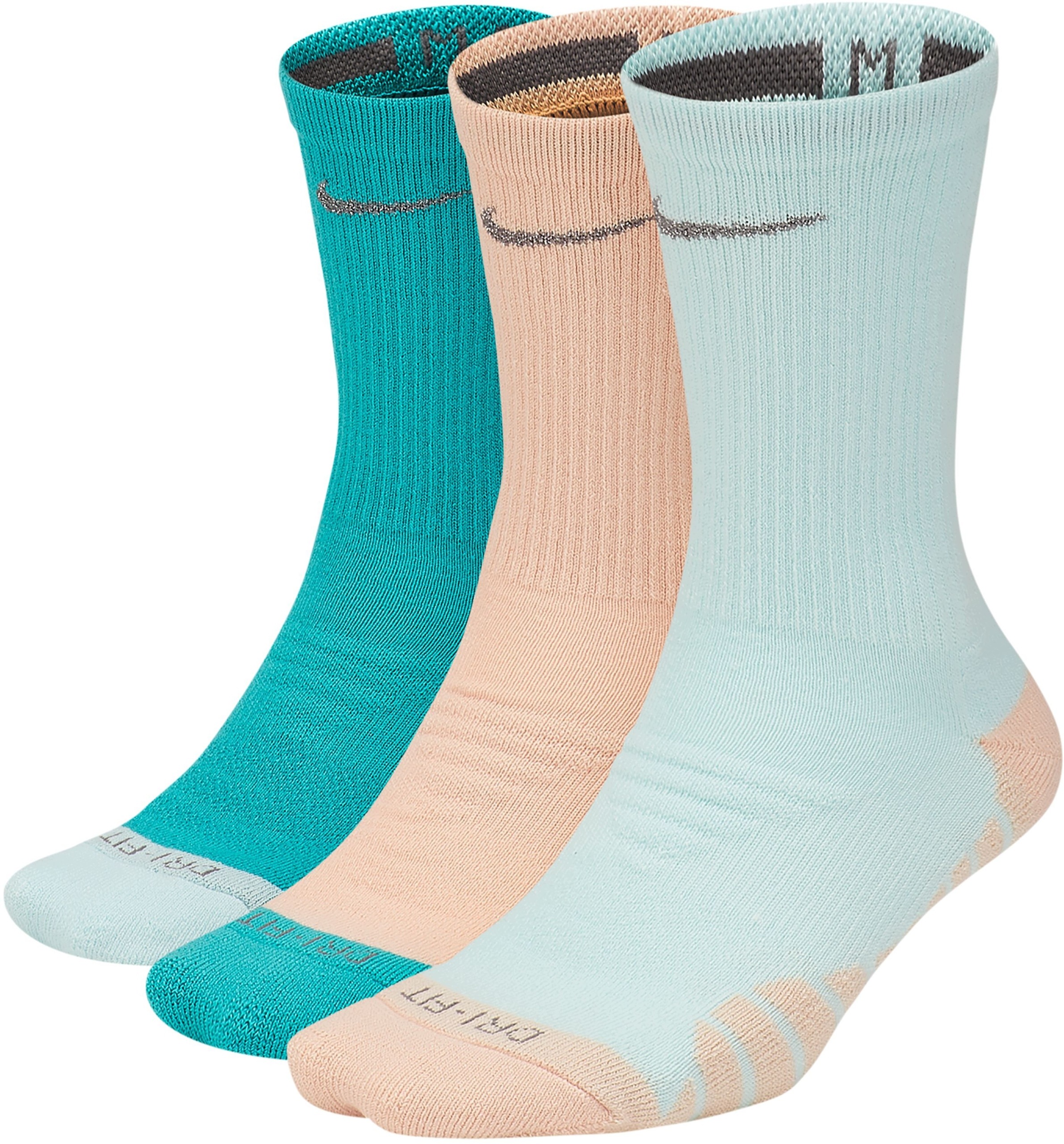 Tréninkové ponožky Nike Everyday Max Cushion Crew, 3 páry, velikost S
