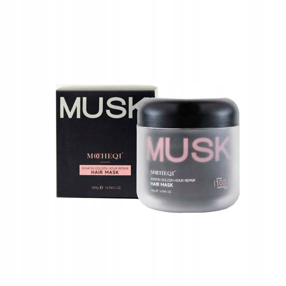 Mocheqi Musk Keratin Golden Hour Repair keratinová maska 480 g