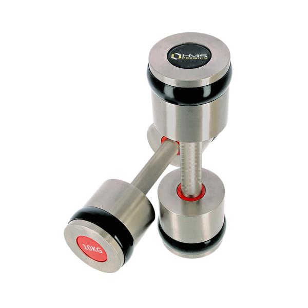 HANTLE do ćwiczeń MIĘŚNI RĄK BARKÓW zestaw 2x10kg Marka HMS