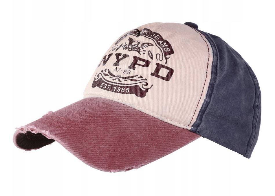 

Czapka Z Daszkiem Bejsbolówka Jeans Męska czapki