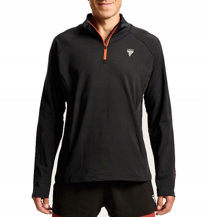 Trec Endurance Outdoor Czarna Męska Bluza Sportowa Na Dwór CIEPŁA|roz. XL