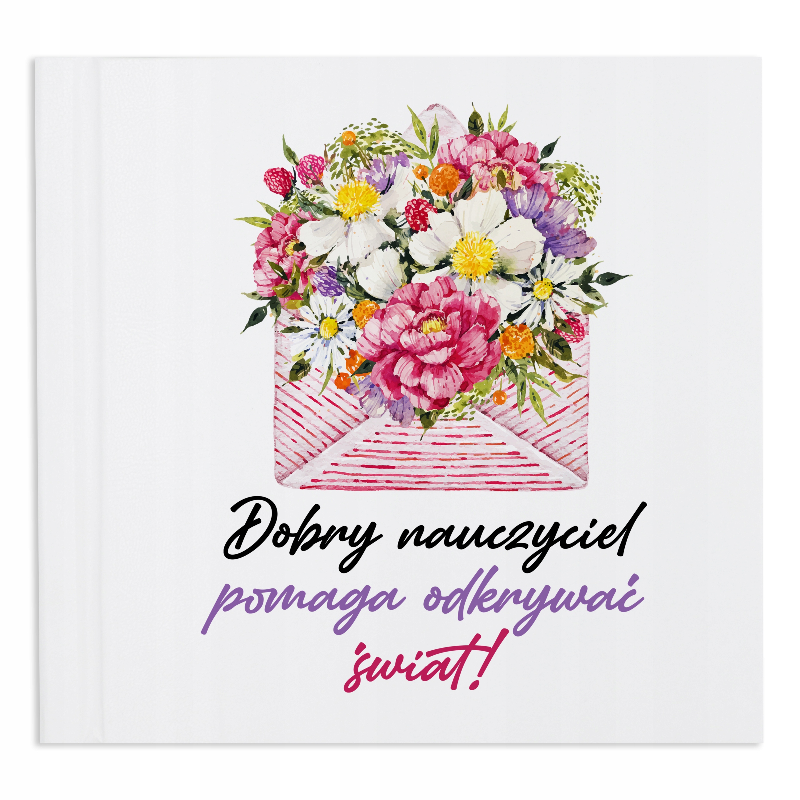 Krásný Bílý Album Dárek Pro Učitele Vzory