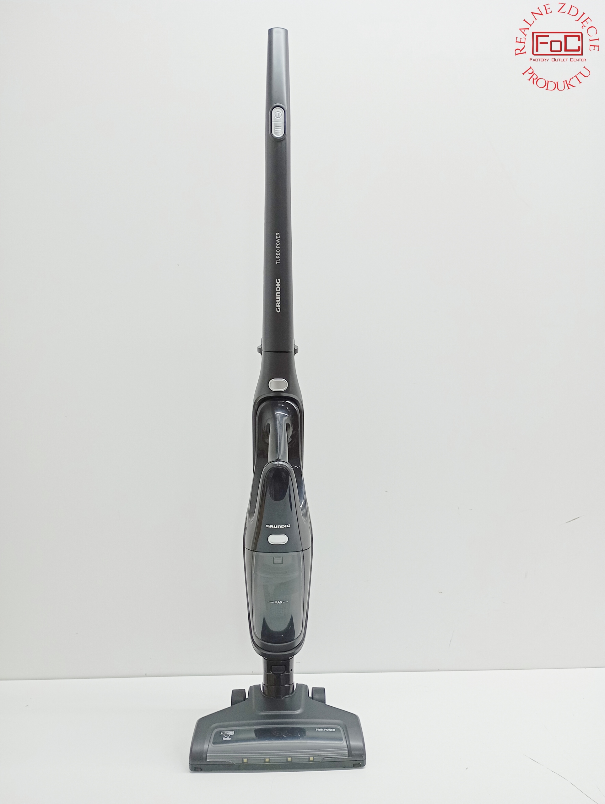 NIEKOMPLETNY Odkurzacz pionowy bezprzewodowy GRUNDIG VCH 9932 Kod producenta VCH 9932