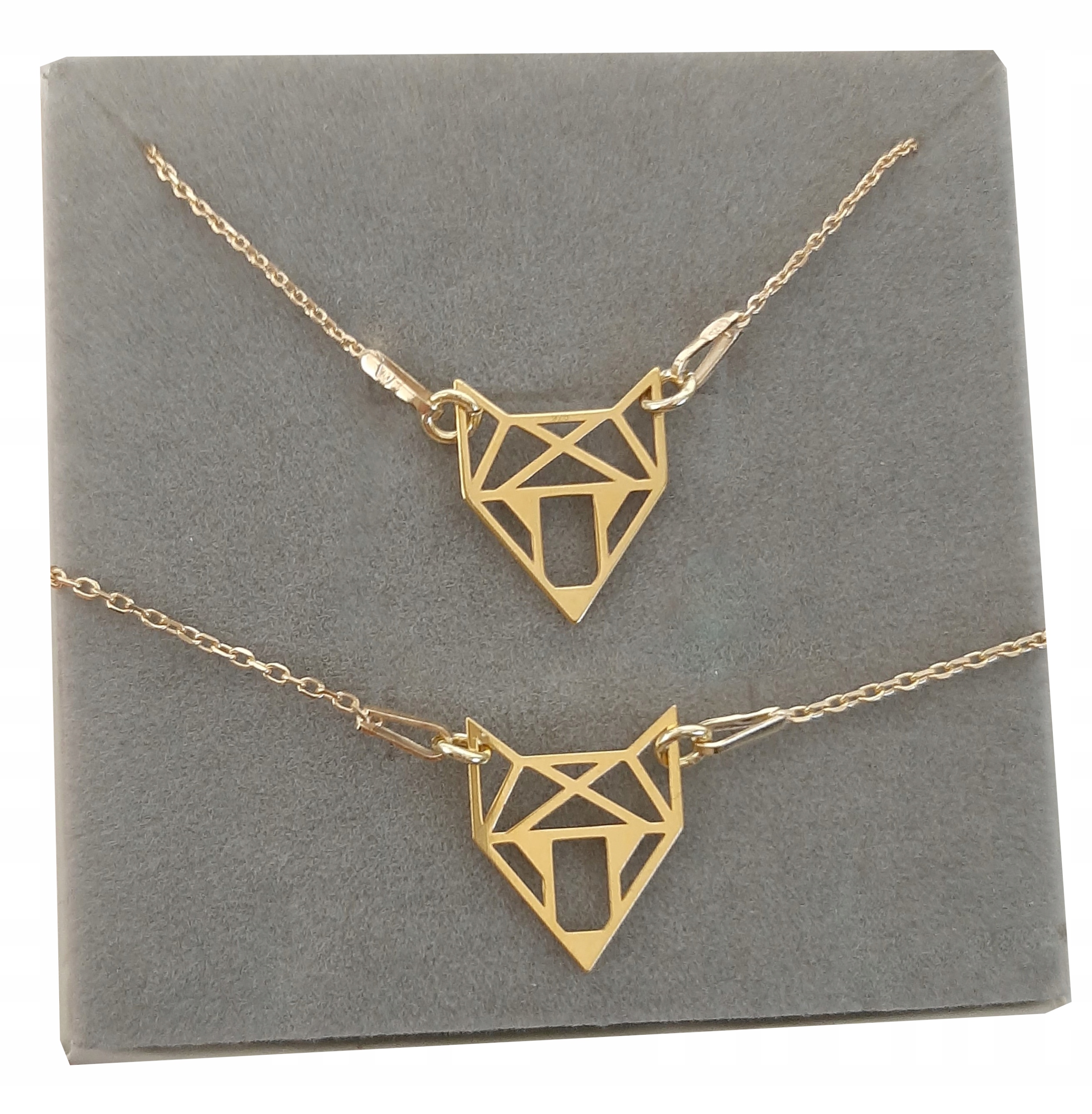 Komplet liška Origami Celebrita stříbro 925