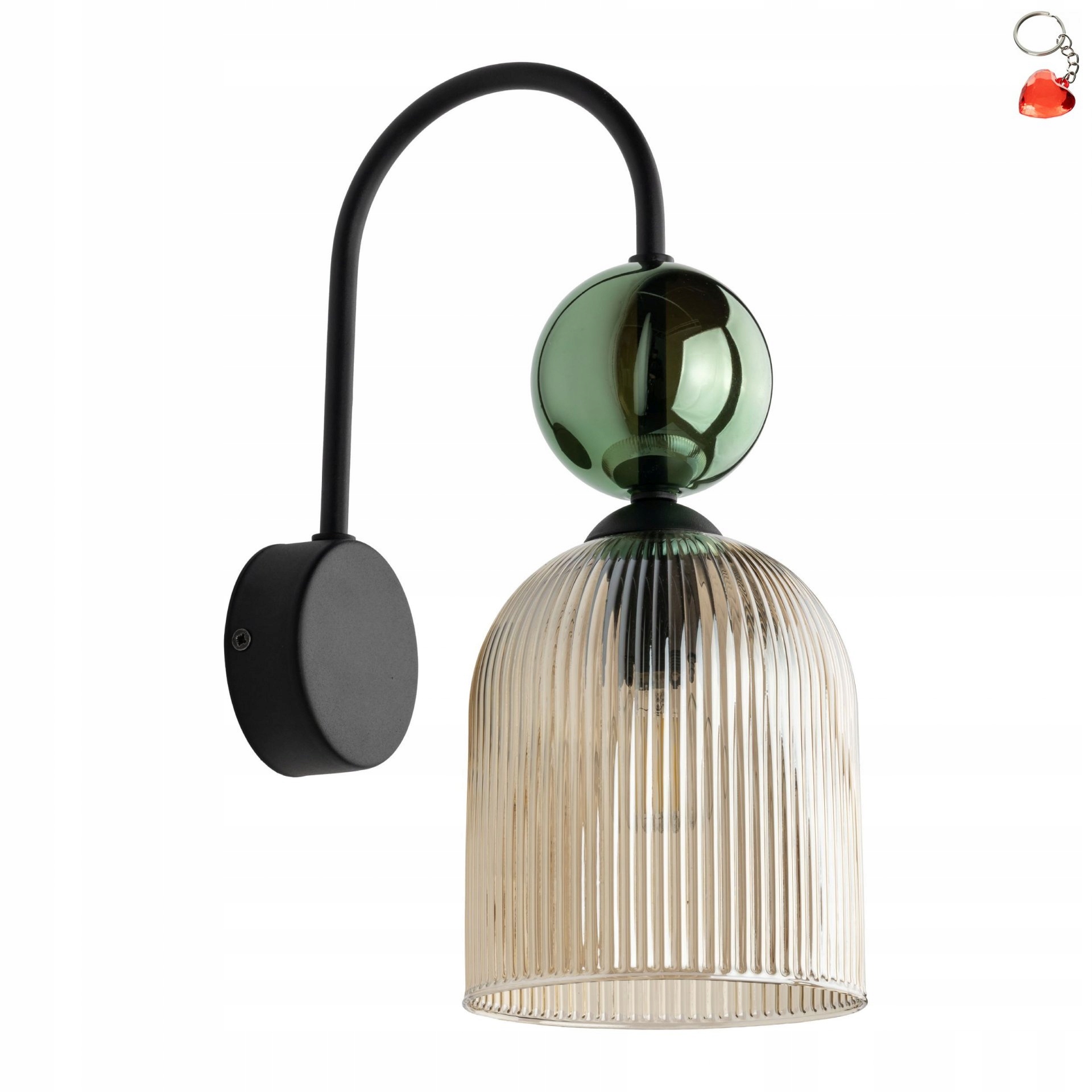 Kinkiet Sophia Green Cognac 11143 Tk Lighting