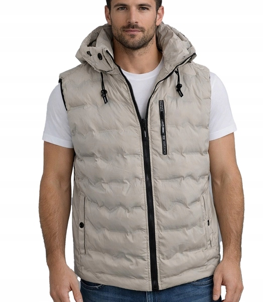 Bunda Bez Rukávů s kapsami Agrafka XL