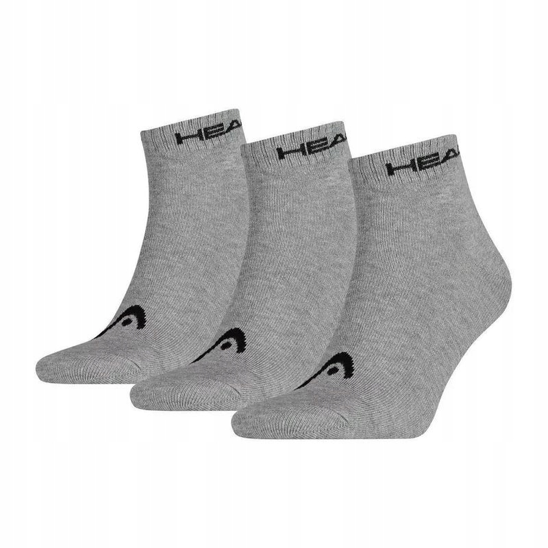 Skarpety Head Quarter Socks 3P Grey 39-42