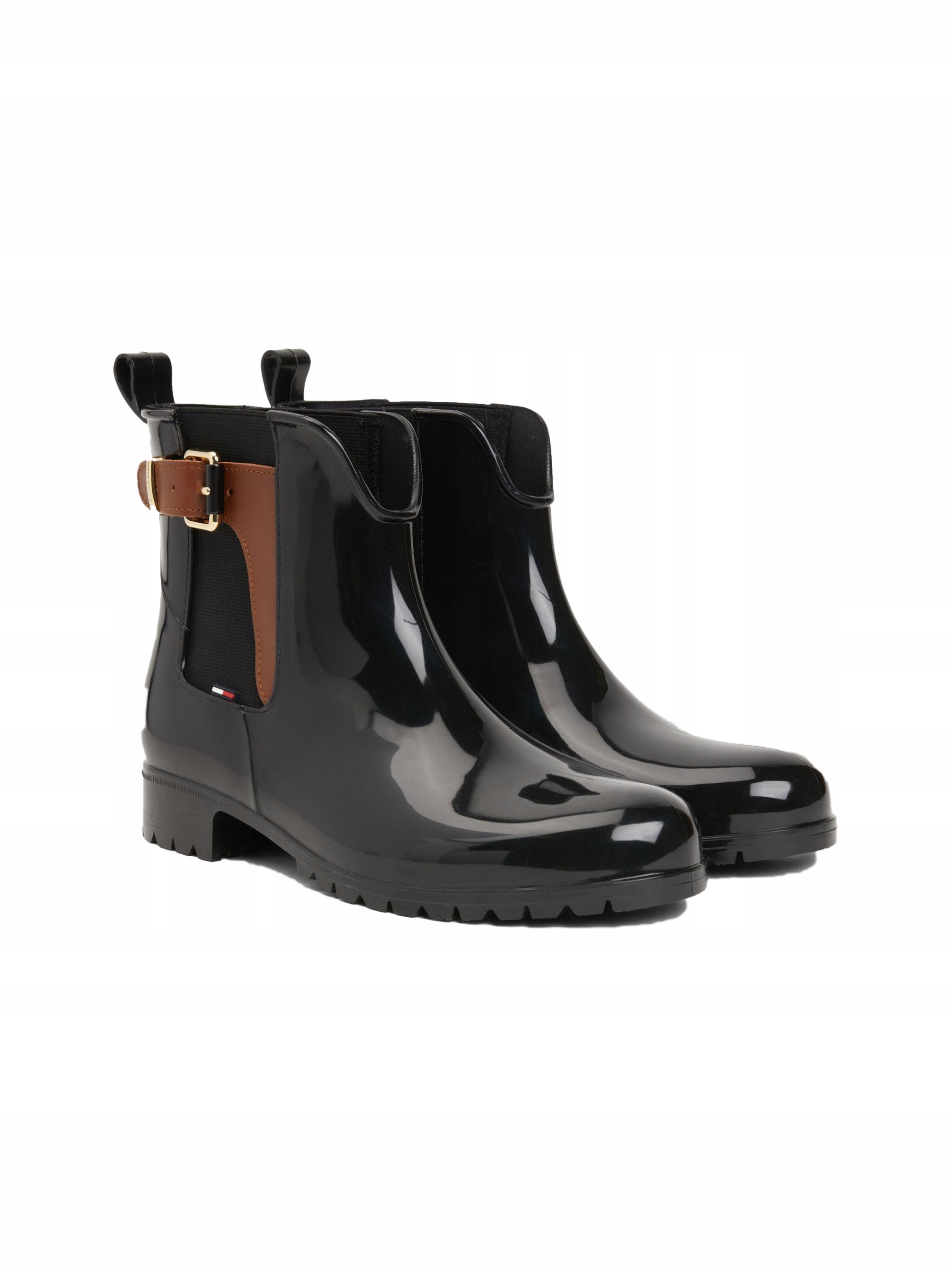 

Tommy Hilfiger Damskie Kalosze O1285XLEY Black r37