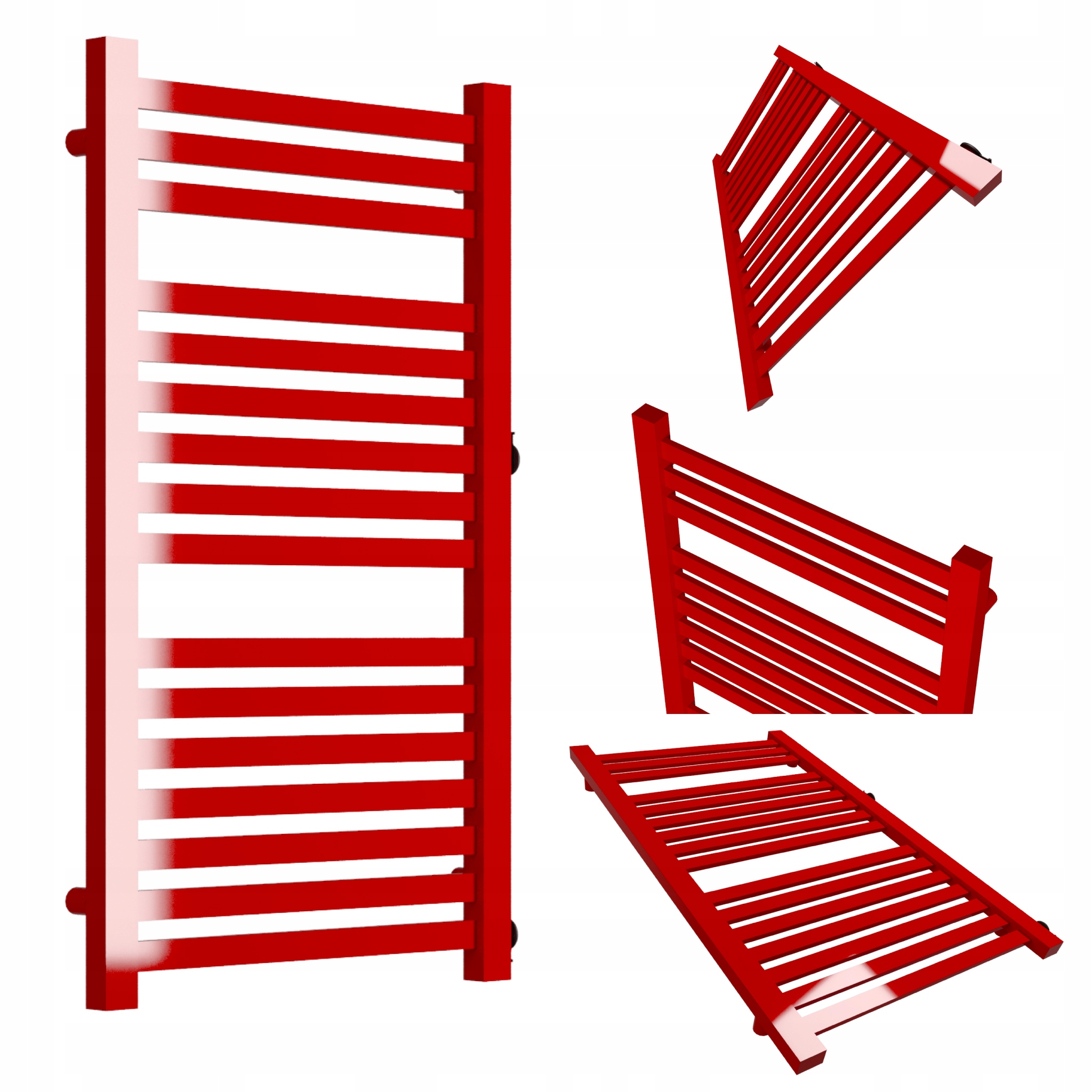 Koupelnový radiátor MultiPRO 1150x440 Červený