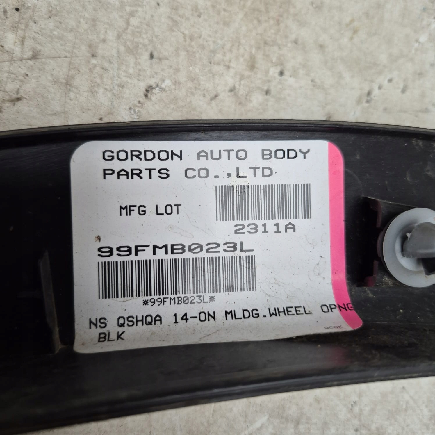 NISSAN QASHQAI II 2 13-21 moulding cap left front