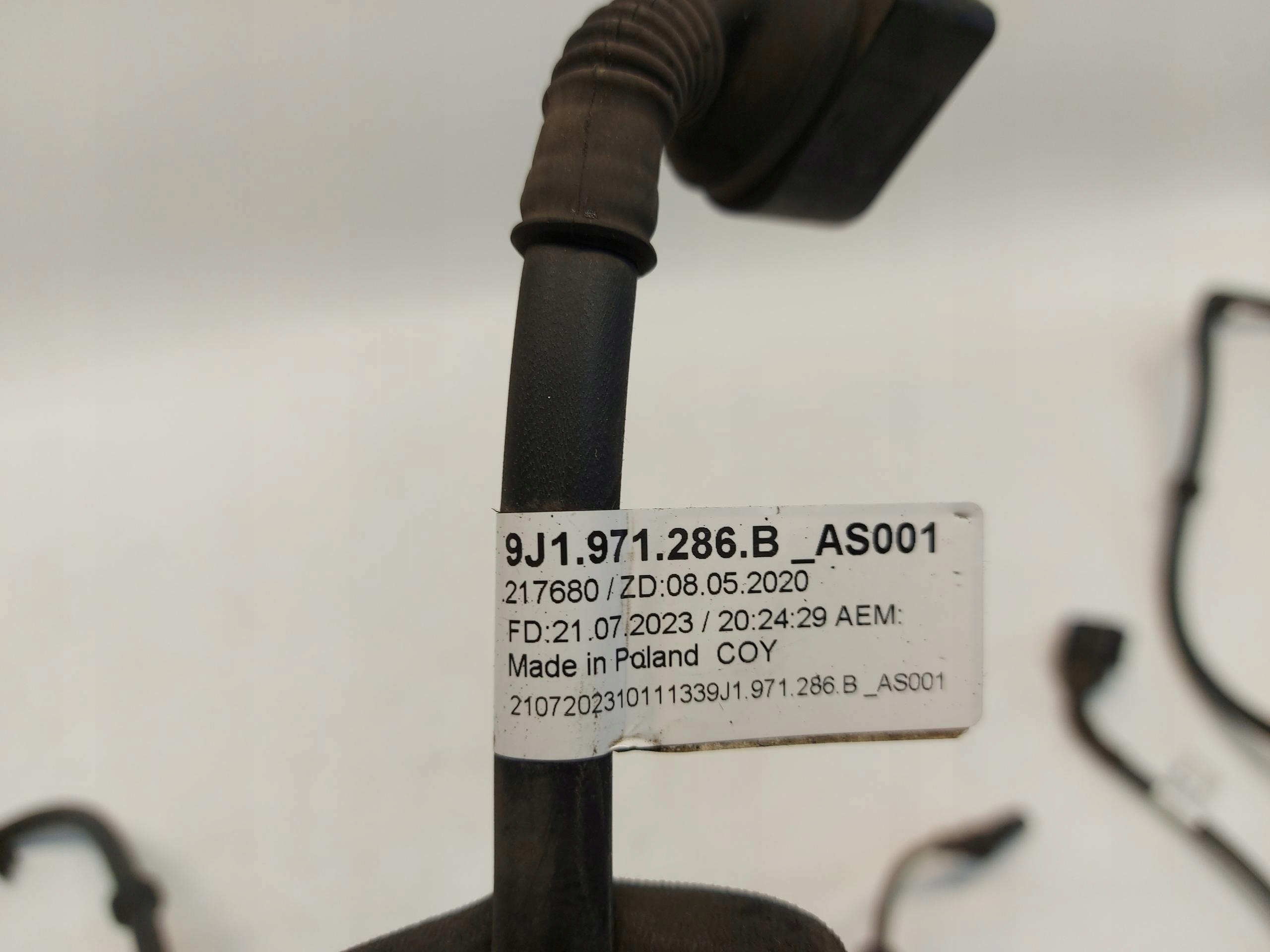 Porsche Taycan GTS 9J1 2023r bundle springing rear part right 9J1971286B