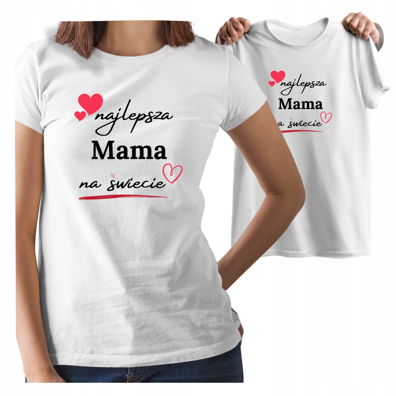 

Dla Mamy Koszulka najlepsza Mama Damska M
