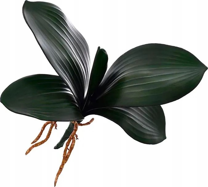 LIŚĆ DO STORCZYKA Z KORZENIAMI 5 LISTKÓW SZTUCZNE LIŚCIE 25CM Vip