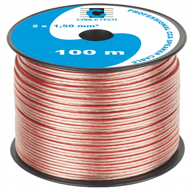 

Kabel Przewód głośnikowy Audio Led 2x1,50mm Cca 1m