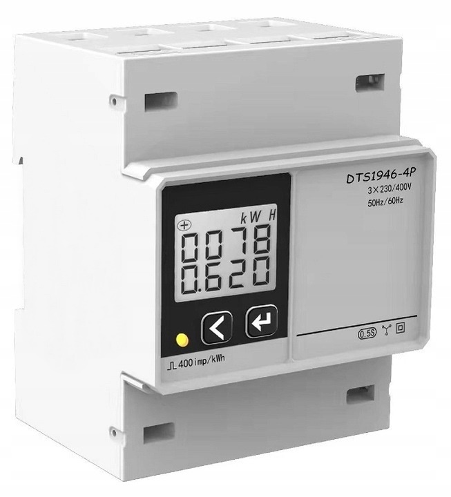 Licznik Energii Trójfazowy Dwukierunkowy 3FAZ 100A Ze Zdalnym Odczytem