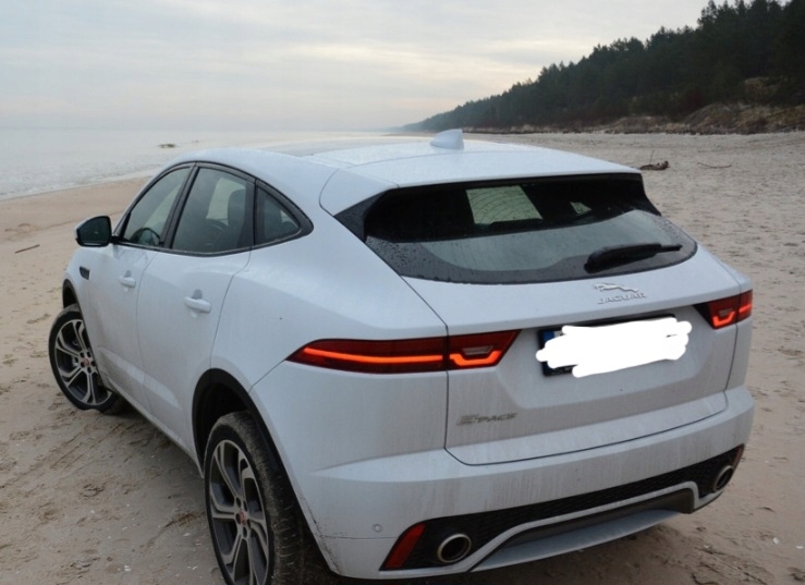 ĆWIARTKA TYLNA LEWA PRAWA BŁOTNIK PAS TYLNY DACH DUPA JAGUAR E-PACE