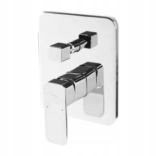 Apure podomietková sprchová a vaňová batéria, chrómový lesk