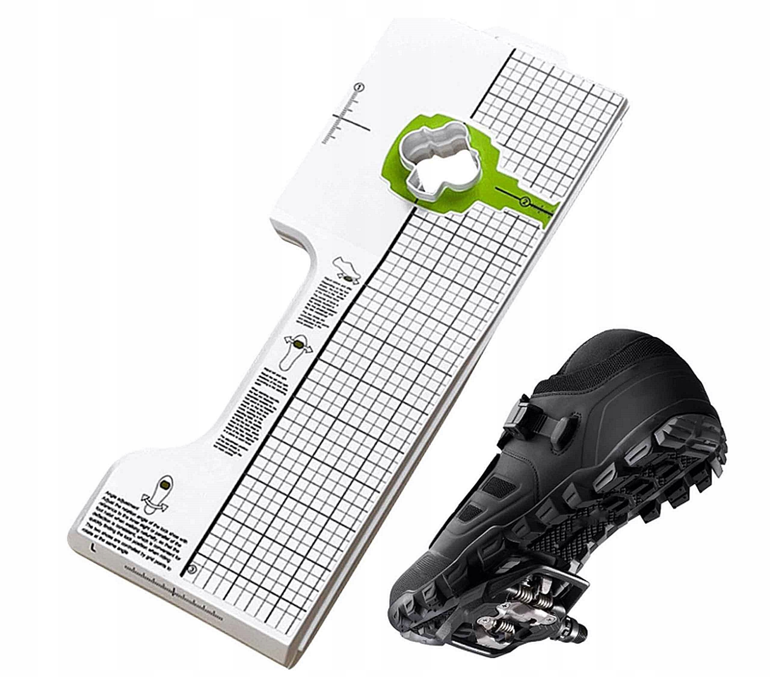 Szablon Do i Prawidłowego Ustawiania Bloków w butach Spd Mtb