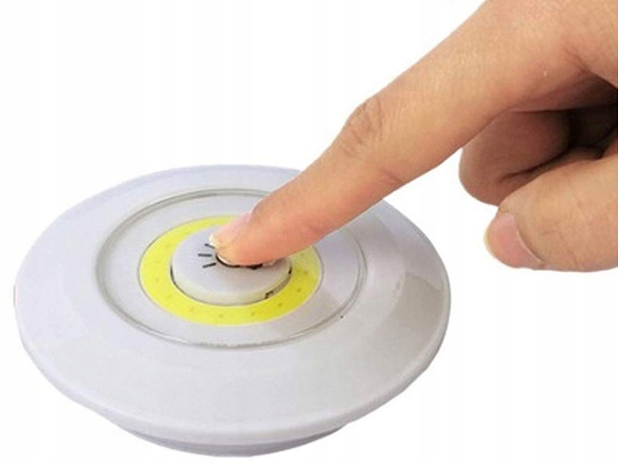 3x LAMPKA COB LED BEZPRZEWODOWA LAMPA PILOT NA BATERIE SAMOPRZYLEPNA ZESTAW Marka Verk Group