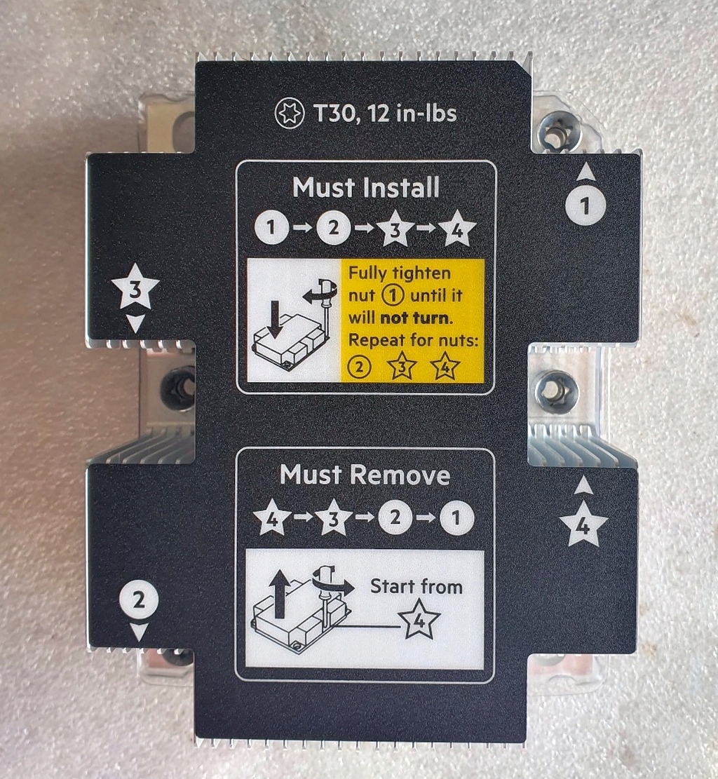 Hp chladič pre Proliant ML 350 Gen. 10 Tower Rack New