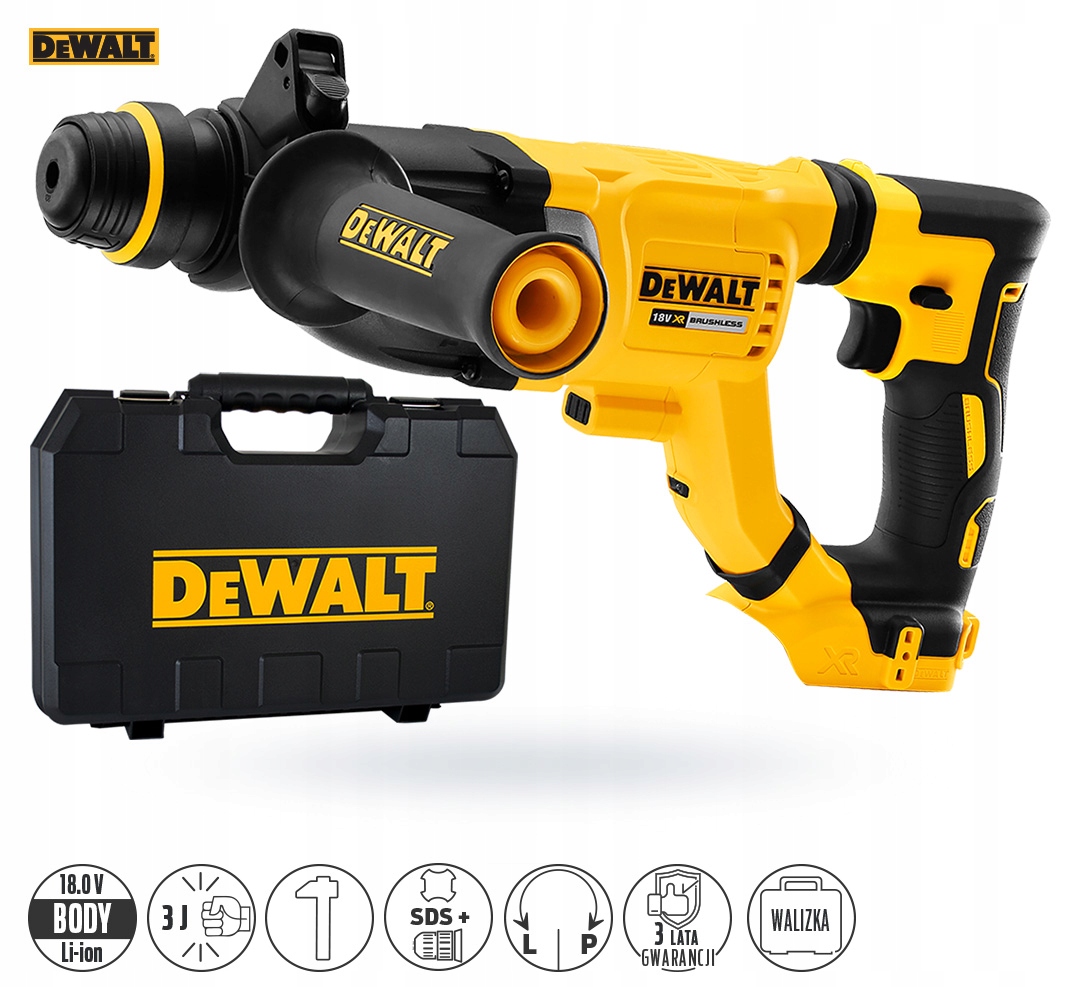 

Młotowiertarka akumulatorowa DeWalt DCH263NT Sds