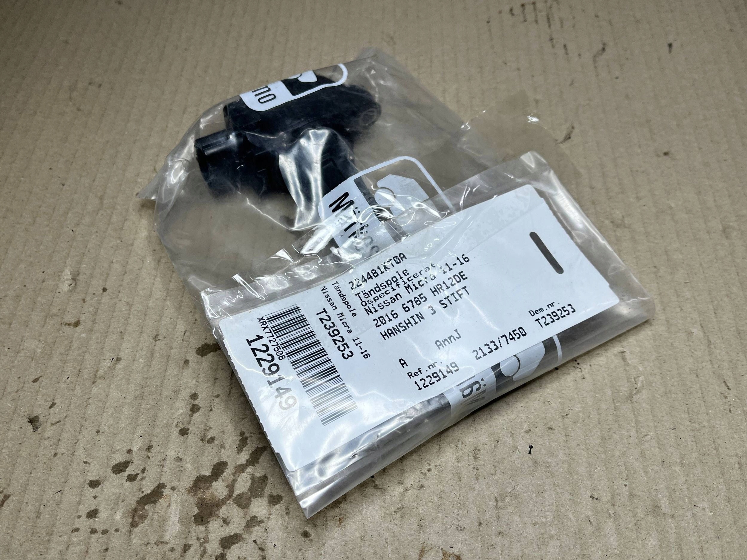 coil ignition Nissan Micra 224481KT0A