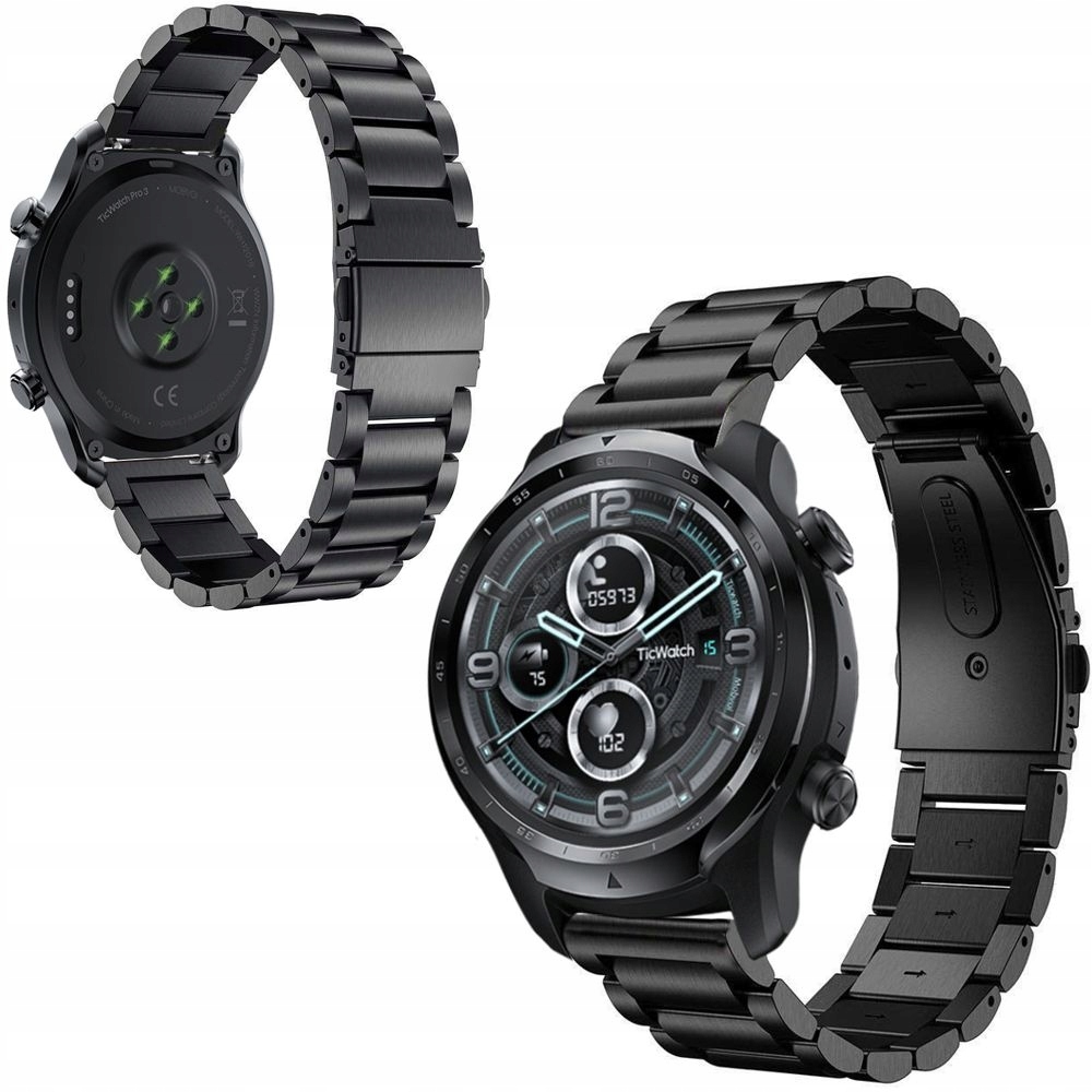 

Stalowy Pasek Bransoleta do Mobvoi TicWatch Pro 3