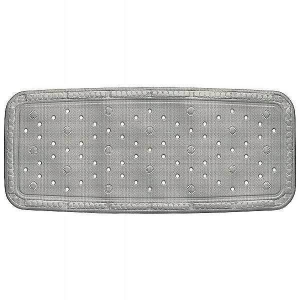 Vanová podložka Kreta Pvc šedá 92x36cm
