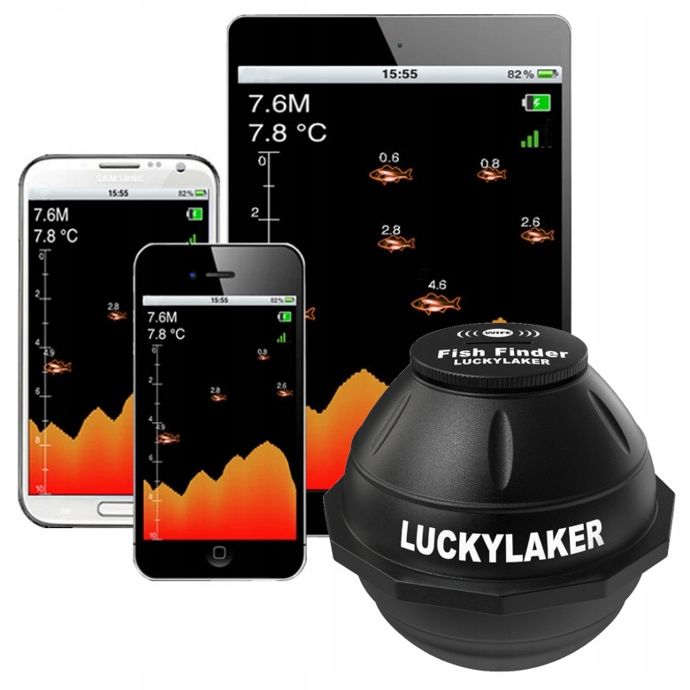 

Echosonda Wędkarska Lucky Sonar Bezprzewodowa WiFi