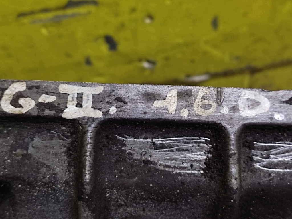 VW GOLF II 1.6 D gearbox, 4S23011