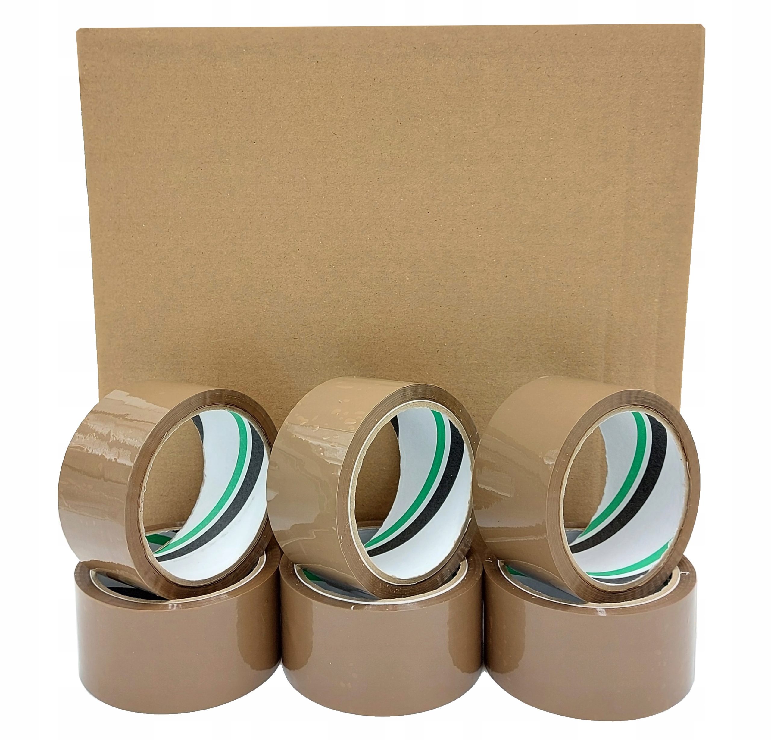 

Taśma EcoSolvent Brązowa 48mm/54m 6 szt.