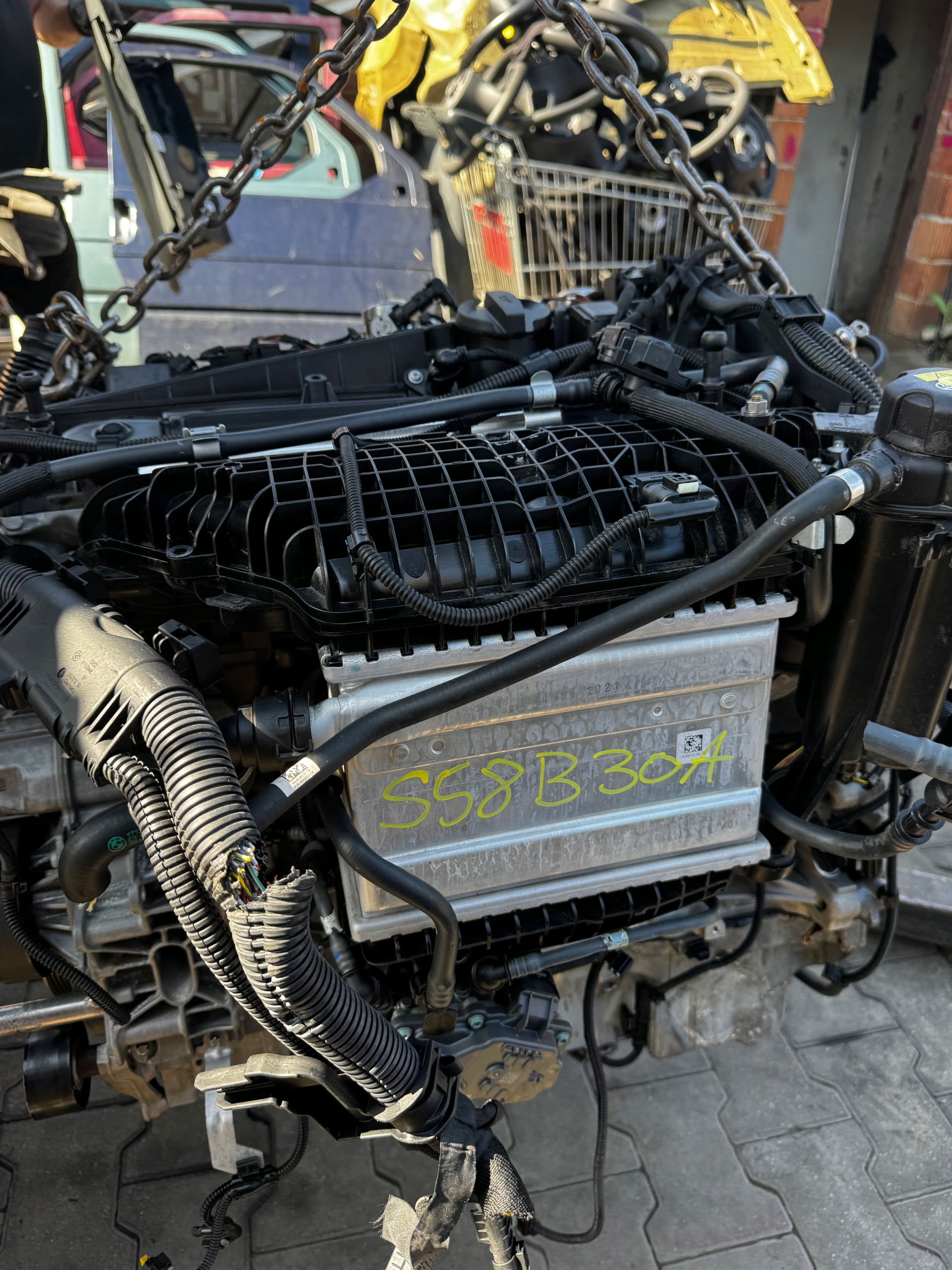 engine complete BMW M4 S58B30A 40TYS KM