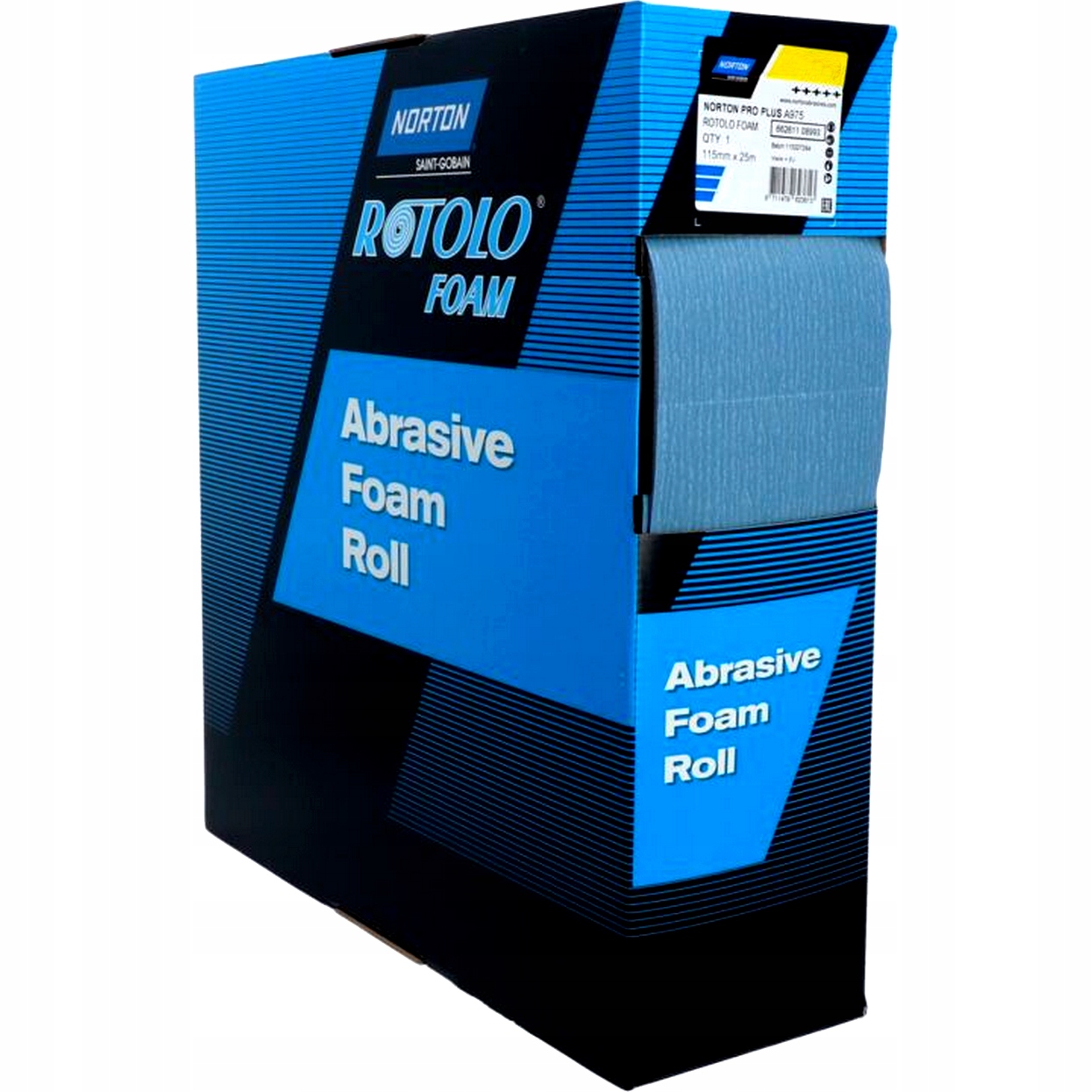 Наждачная бумага на губке NORTON A975 Rotolo P400