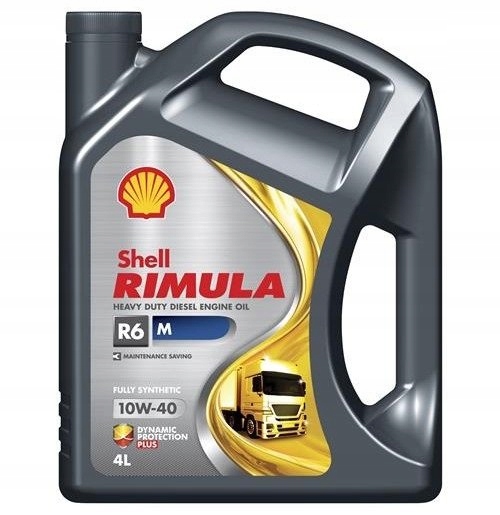 Motorový olej Shell Rimula 4 l 10W-40