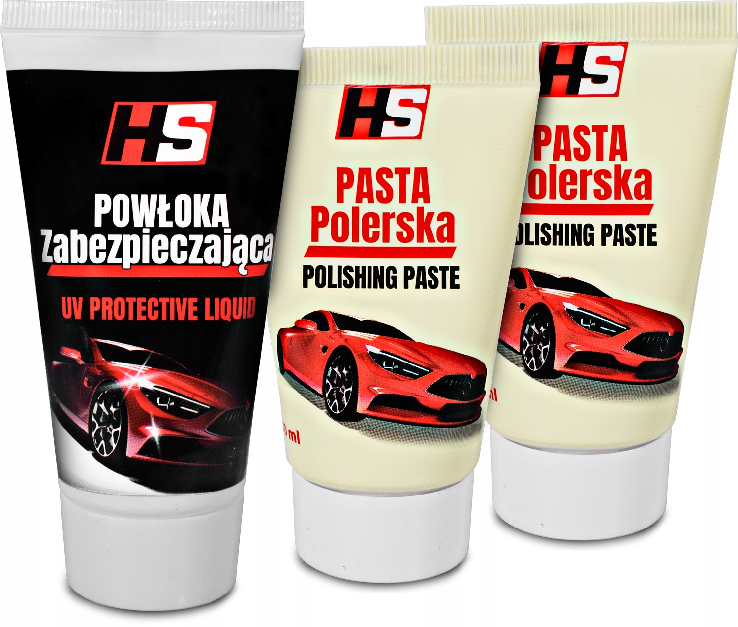 ZESTAW DO POLEROWANIA REGENERACJI LAMP REFLEKTORÓW ODNOWY REFLEKTORÓW Producent HS