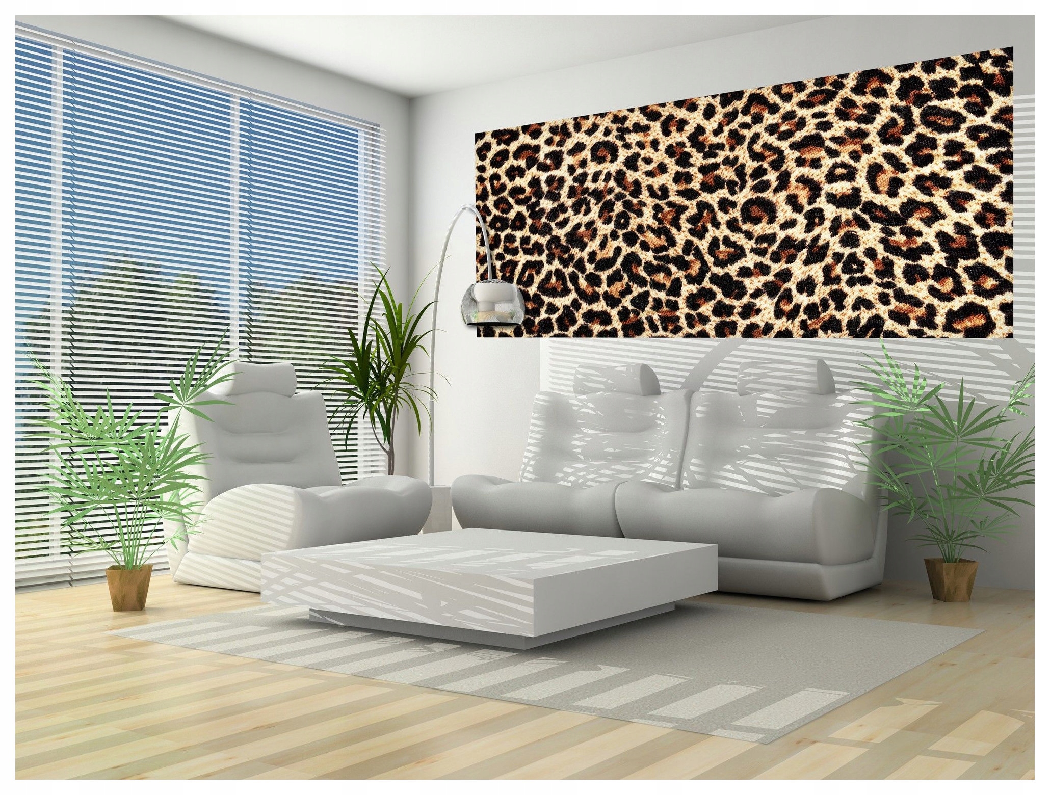 Vliesová fototapeta Leopard exotický vzor na zeď 250x104 lepidlo