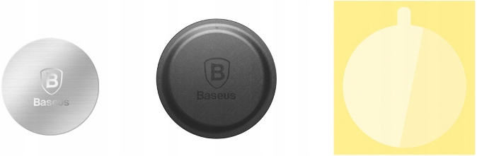 BASEUS 2X METALOWA BLASZKA MAGNESY ADAPTER NA TELEFON UCHWYT MAGNETYCZNY Rodzaj magnetyczny