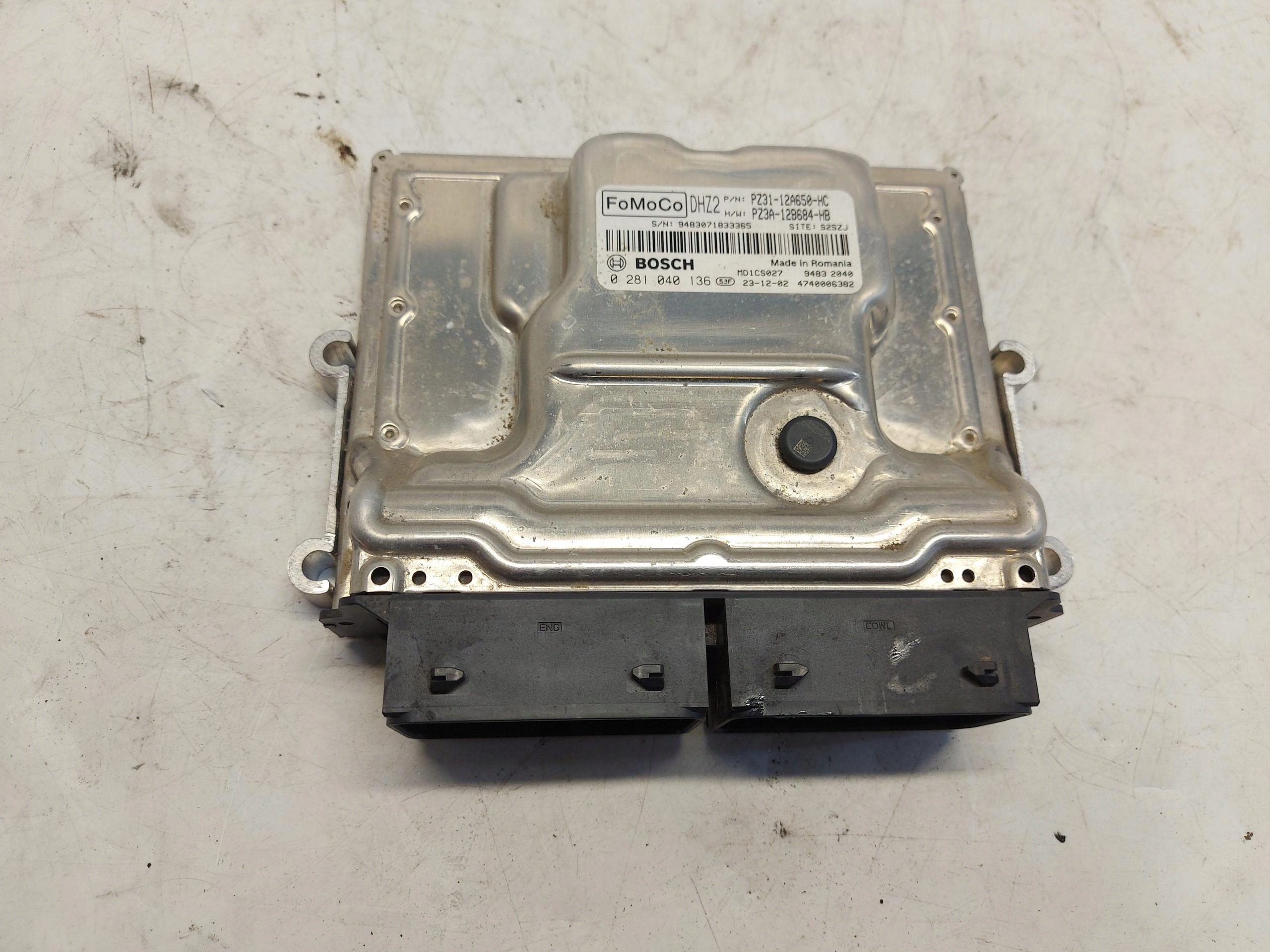 Ford Transit Custom II 2024 control unit of the engine 2.0d oryg pz31-12a650-hc