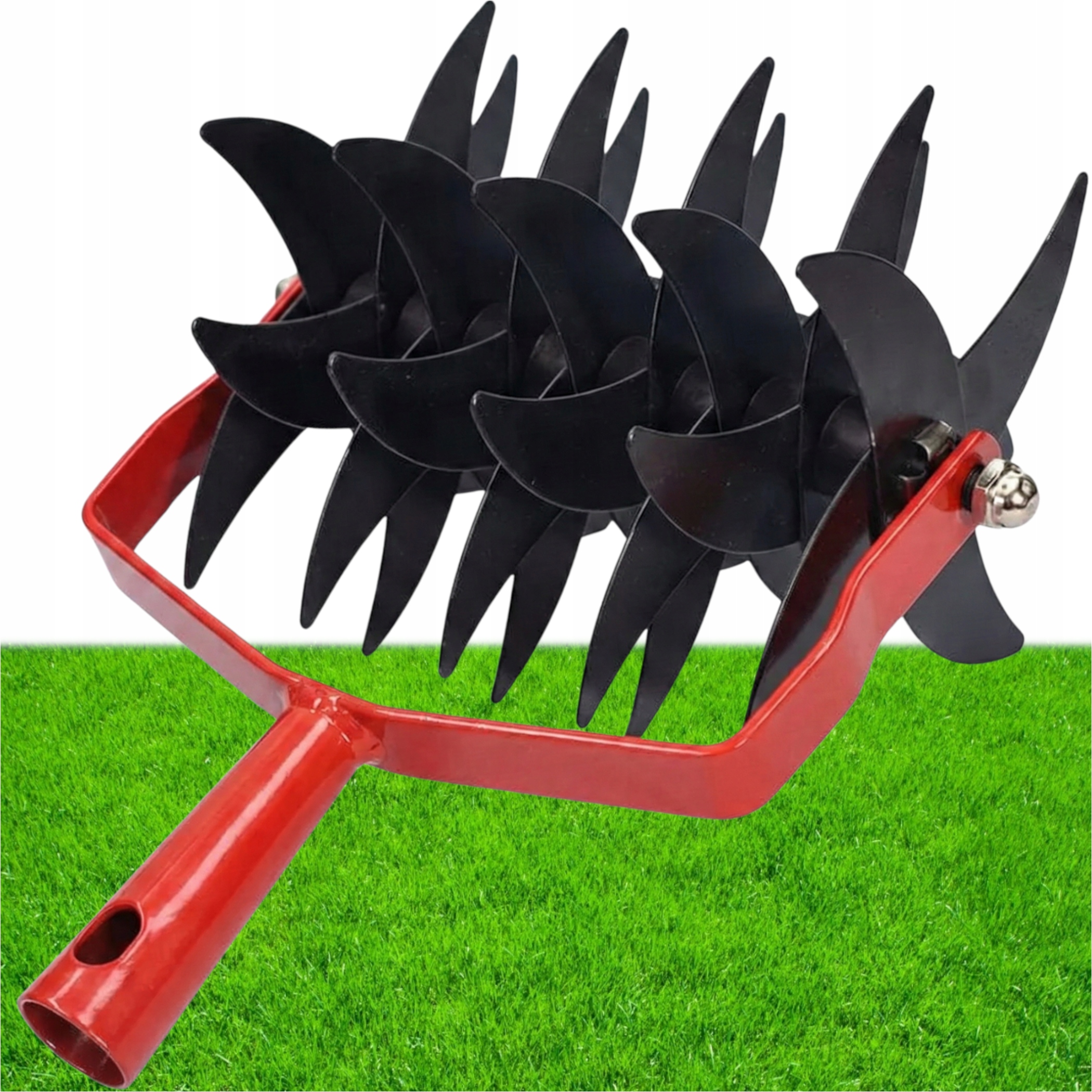 Provzdušňovač Země Ostrý Kypřič Půdy Pro Vertikutaci Trávy 36 Hrotů